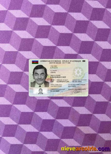 Azerbaijan ID photolook